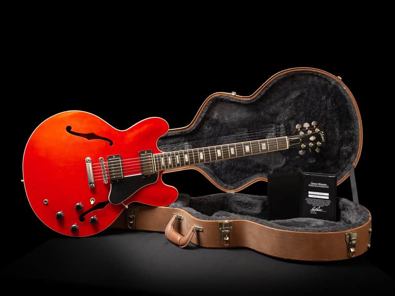 Gibson ES 335 Reissue 63 Memphis 2016 - Cherry Red image 1