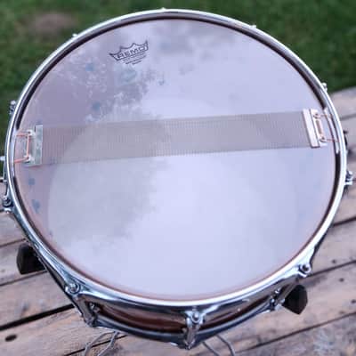 STUDIO SALE! Pearl Limited Edition Exotic Series Kapur Wood Snare 14"×6.5" 2013 image 7
