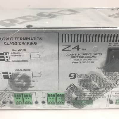 (Brand New) Cloud Electronics Z4 MK4 4RU 4-Zone Mono Mixer for PM Paging Mics image 10