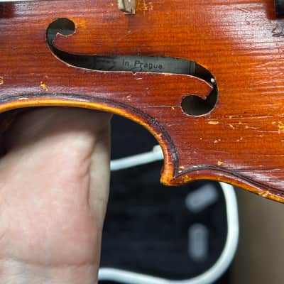 Vintage John Juzek 1/2 Violin Made In Germany - Prague image 7