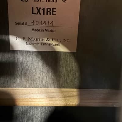 Martin LX1RE Little Martin 2019 - Present - Natural image 4