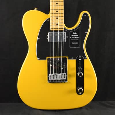 Mint Fender Player II Modified Telecaster SH Sunshine Yellow Maple Fingerboard image 1