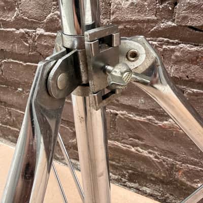 Vintage Unbranded Straight Cymbal Stand Made in France – Incomplete – Used image 3