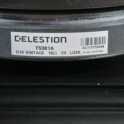 Celestion G10 Vintage T5381A - LG26 80th Anniversary Special Edition 10" 60-Watt 16ohm Guitar Amp Speaker 2020s image 4