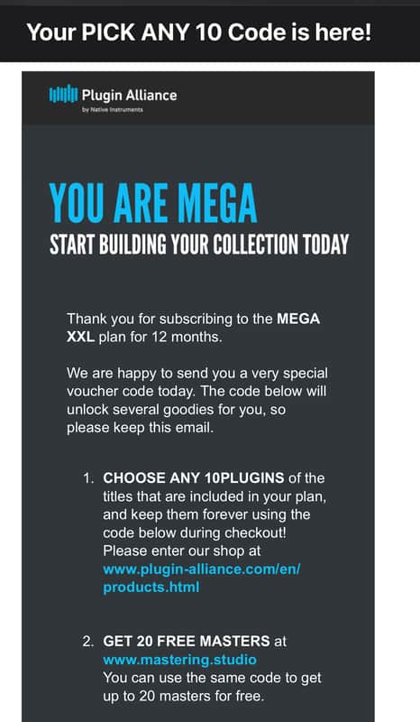 Plugin Alliance Plugins Bundle (CODE) image 1