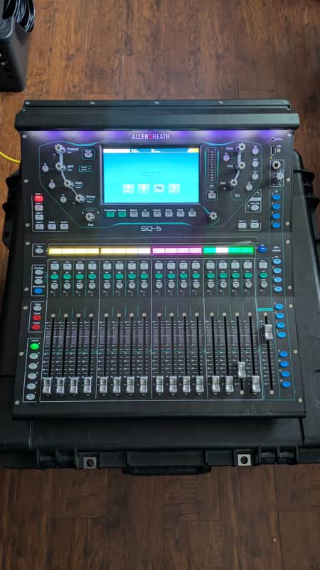 Allen & Heath SQ-5 with Deep Plugins and SKB case image 1