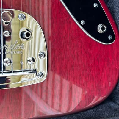 Fender Modern Player Jazzmaster HH 2014 - Crimson Red Transparent image 6