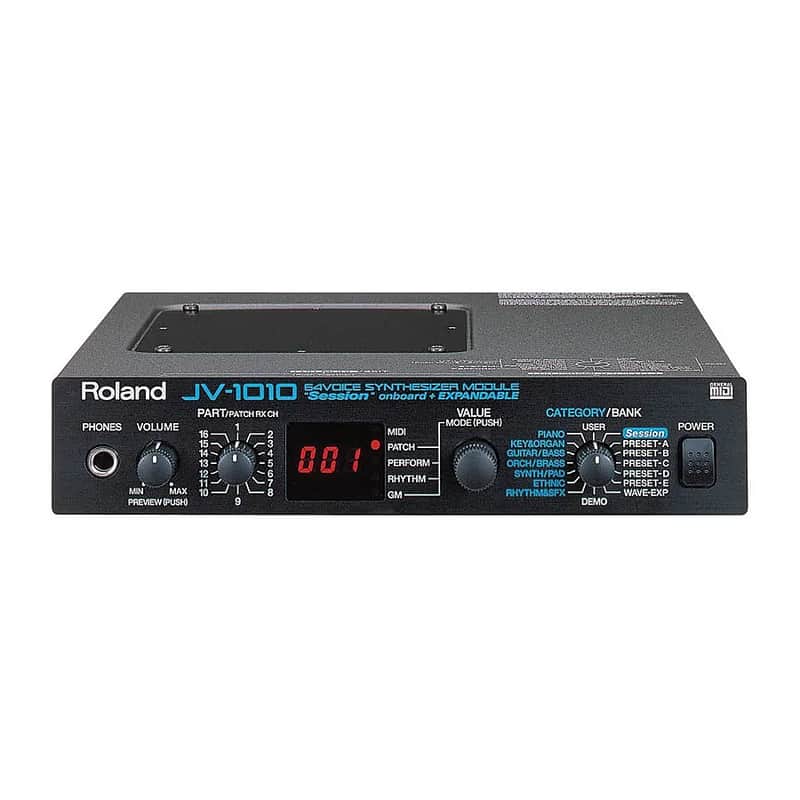 Roland JV-1010 64-Voice Synthesizer Module | Reverb