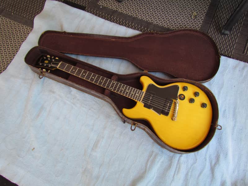 1961 Gibson Les Paul Special TV Yellow Original Crown Inlay Super Clean W/OSC image 1