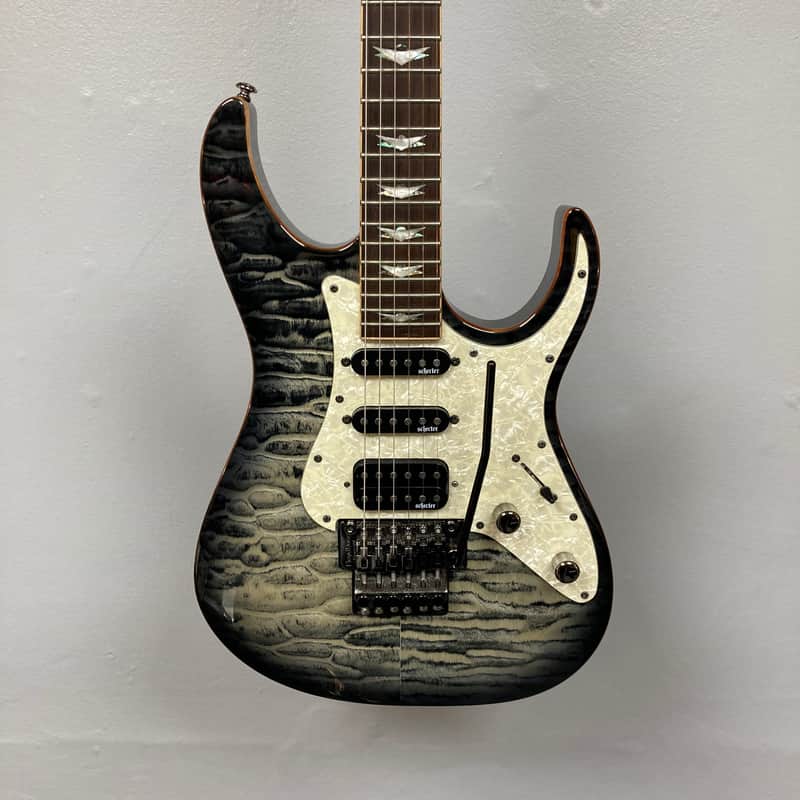 Schecter Extreme Banshee FR CHARCOAL BURST w/Case image 1