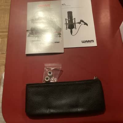Warm Audio WA-47jr Large Diaphragm Multipattern FET Condenser Microphone 2018 - Present - Black image 3