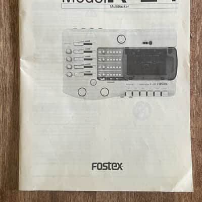[Very Rare] Fostex X24 4 Track Cassette Multitracker Portastudio 1998 - Grey image 13