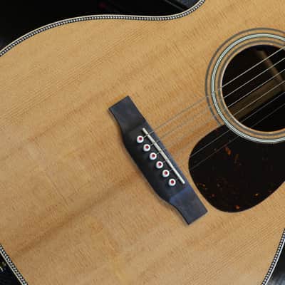 2023 Martin OM-28 Modern Deluxe Acoustic Guitar Natural + HSC image 4