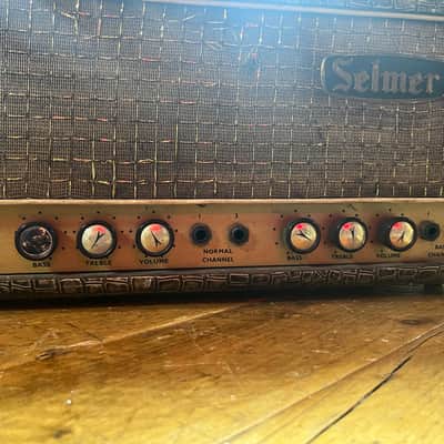 Selmer Truvoice Treble N Bass 50 Fifty Valve Amplifier Head 1960's image 9