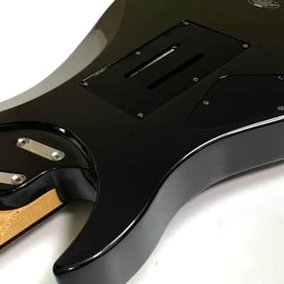 YAMAHA RGX-421D Used Electric Guitar /Floyd Rose / Black w/Soft Case image 8
