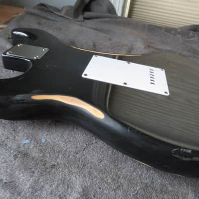 Reliced Fender style Strat sunburst loaded body Sunburst loaded body unknown  - Sunburst image 9