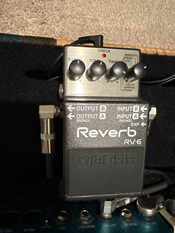 Boss RV-6 Reverb 2015 - Present - Silver image 1