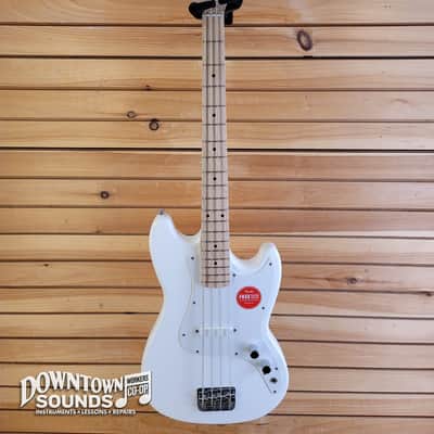 Squier Sonic Bronco Bass - Arctic White, M/N image 2