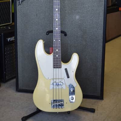 Aria Tele Bass 1970's Blonde MIJ image 1