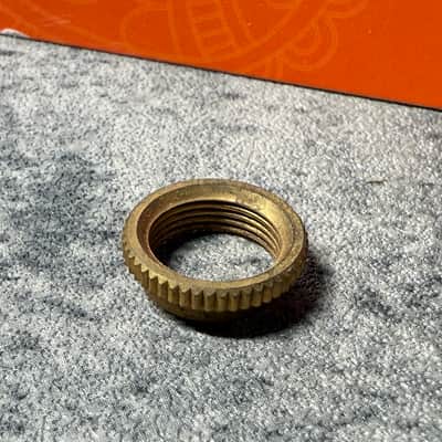 3 Way Toggle Switch Nut Tall Gold. (Q8)