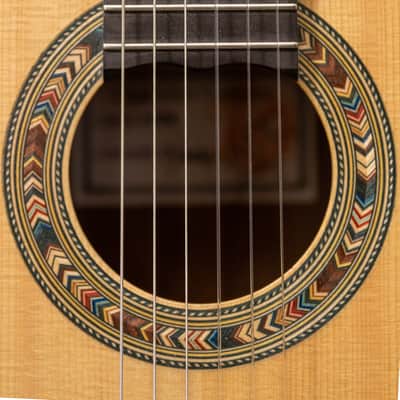 Chris Carrington Classical Guitar SN 384 2023 - Gloss top and sides, satin back image 8