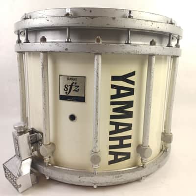 Yamaha 12x14"SFZ Marching Snare Drum Piano White Japan Die-Cast Rims/Hoops MS914 image 1