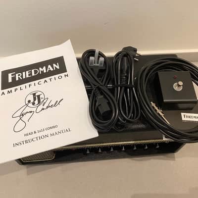 Friedman JJ-Junior Jerry Cantrell Signature 2-Channel 20-Watt Guitar Amp Head 2019 - Present - Black image 3