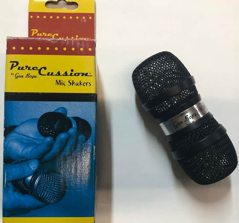 Gon Bops PSHM2 Aluminum Mic Shaker 2010s - Black image 1