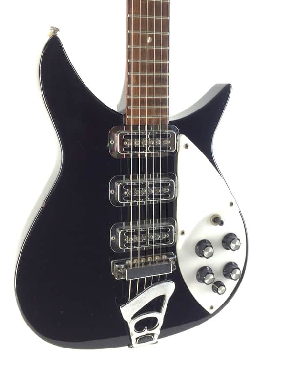 Greco RG-750B, “Rickenbacker 325”, Black, 1978, RARE | Reverb