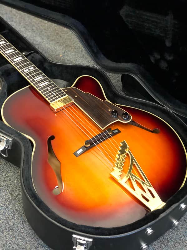 D'Angelico NYL-6 Special Vestax 2002 Sunburst image 1