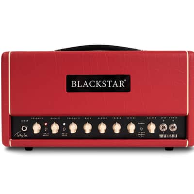 Blackstar St. James TL50 6L6 Toby Lee Signature 2-Channel 50-Watt 2x12" Guitar Amp Half Stack Red image 5