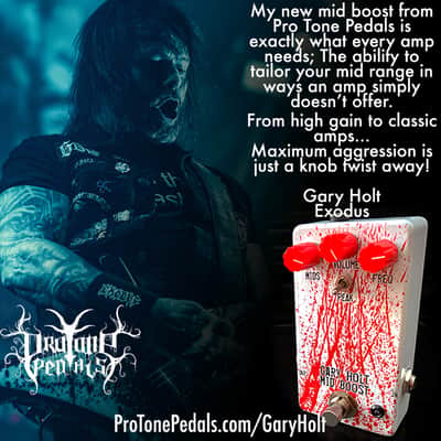 Pro Tone Pedals Gary Holt Signature Mid Boost 2020 Blood Blemished image 3