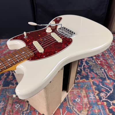 Fender Char Artist Model Mustang Olympic White - 2019 image 16