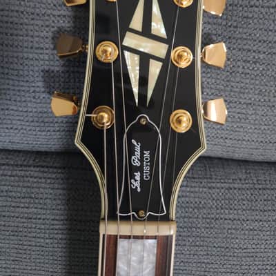 Epiphone Elite Les Paul Custom 2002 - Black image 2
