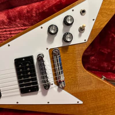 Gibson '70s Flying V 2023 - Present - Antique Natural image 10