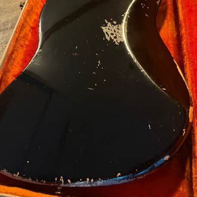 1963 Fender Jazzmaster black/matching headstock 1963 - Black image 6