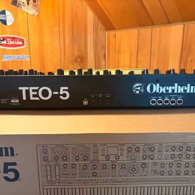 Oberheim TEO-5 44-Key 5-Voice Synthesizer 2024 - Present - Black image 3