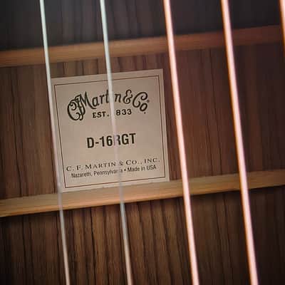 Left Handed Martin D-16RGT 2008 image 3
