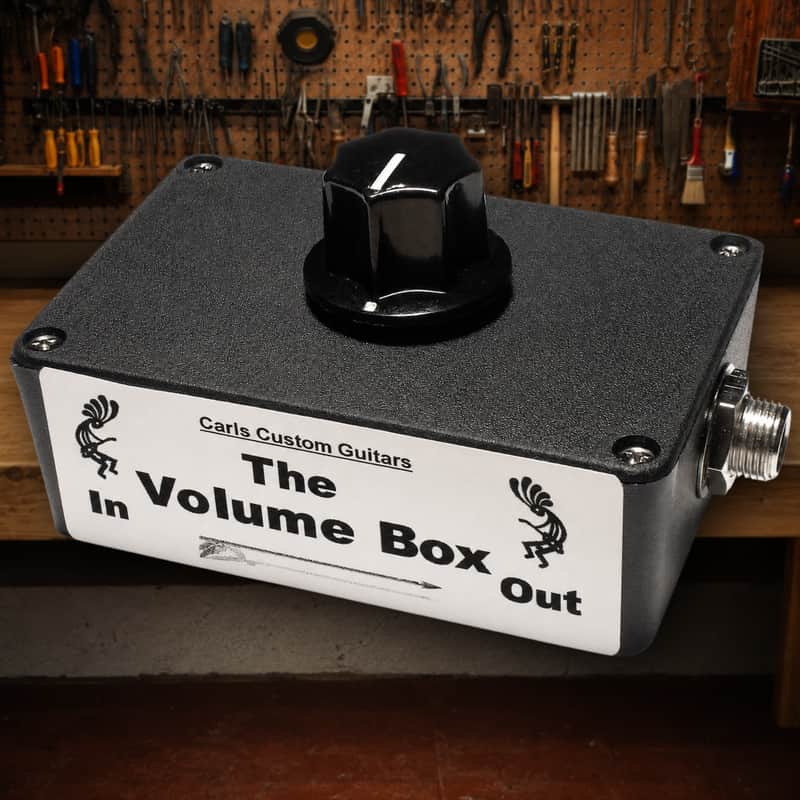Carl's Custom Guitars Volume Box Guitar Amp Effect Loop Smooth Audio Taper Master Volume Attenuator image 1
