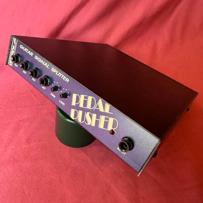 INSANELY RARE Uptown Technologies Pedal Pusher 1-in 8-out Instrument Distribution System Multi Amp ‘90s GREAT RADIAL JD7 ALTERNATIVE image 1