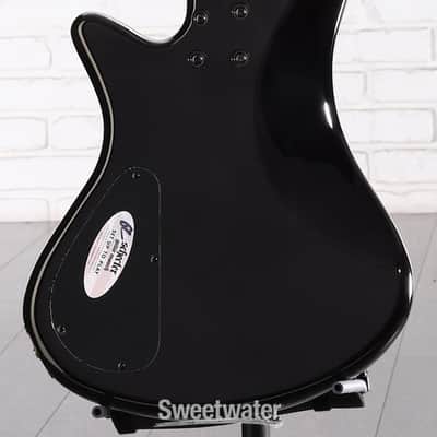 Schecter Stiletto Extreme-4 Bass Guitar - See-Thru Black (STEX4SBKd1) image 6