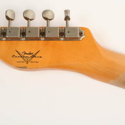 Fender Custom Shop Limited Edition Dual P90 Tele Relic Maple Neck Pink Paisley image 5