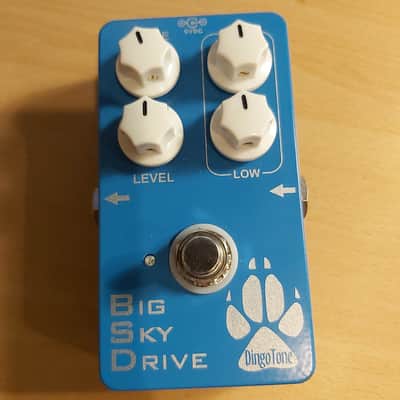 Dingotone Big sky drive overdrive pedal image 1