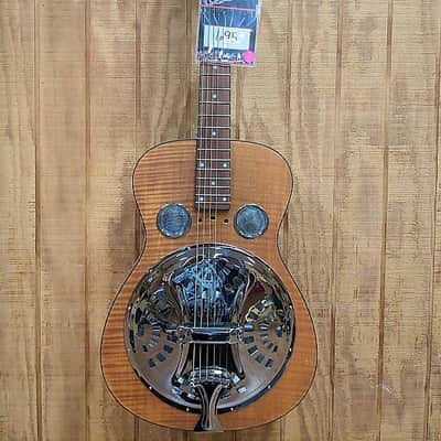 Dobro Hound Dog Deluxe Roundneck 2010s - Vintage Brown image 3