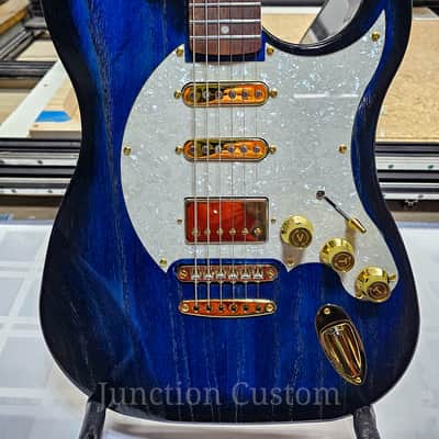 Junction Custom J-Caster HSS 2024 - Translucent Blue image 1
