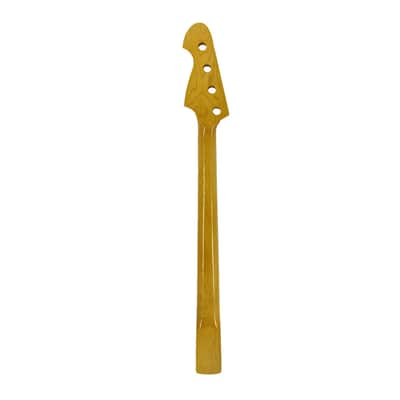 Electric Bass Guitar Neck – Maple (34" Scale) image 2