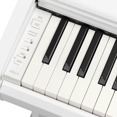 Yamaha YDP-146WH, GHS Weighted 88 Note Upright Digital Piano - White image 4