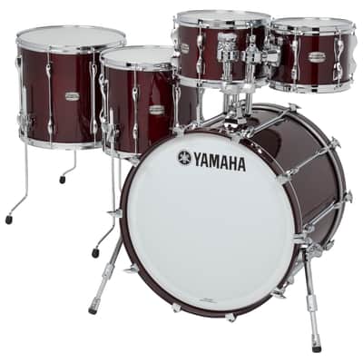 Yamaha Recording Custom 10x7.5/12x8/14x13/16x15/22x14" 5pc Shell Pack - Classic Walnut image 1