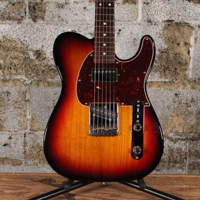 2021 G&L Fullerton Deluxe ASAT Classic Bluesboy with Rosewood Fretboard Old School Tobacco Sunburst w/ Hard Case image 1