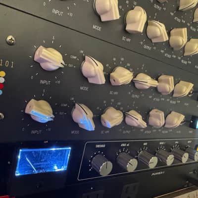 AudioScape Engineering Co. DC-101 D-COMP 2-Channel Limiter / Compressor 2018 - 2021 - Green image 5